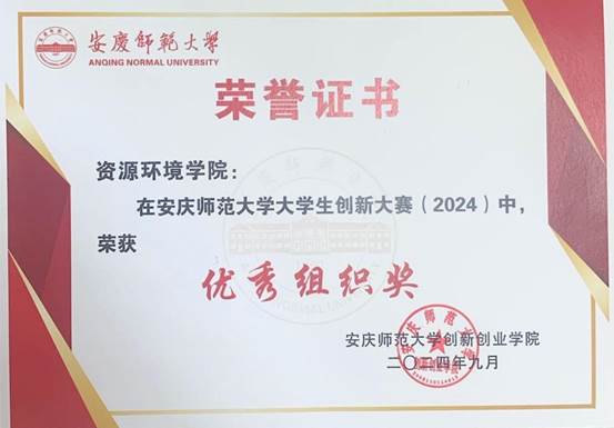 2024年创新创业大赛优秀组织奖